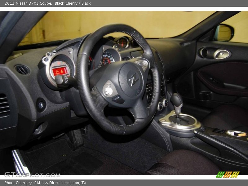 Black Cherry / Black 2012 Nissan 370Z Coupe