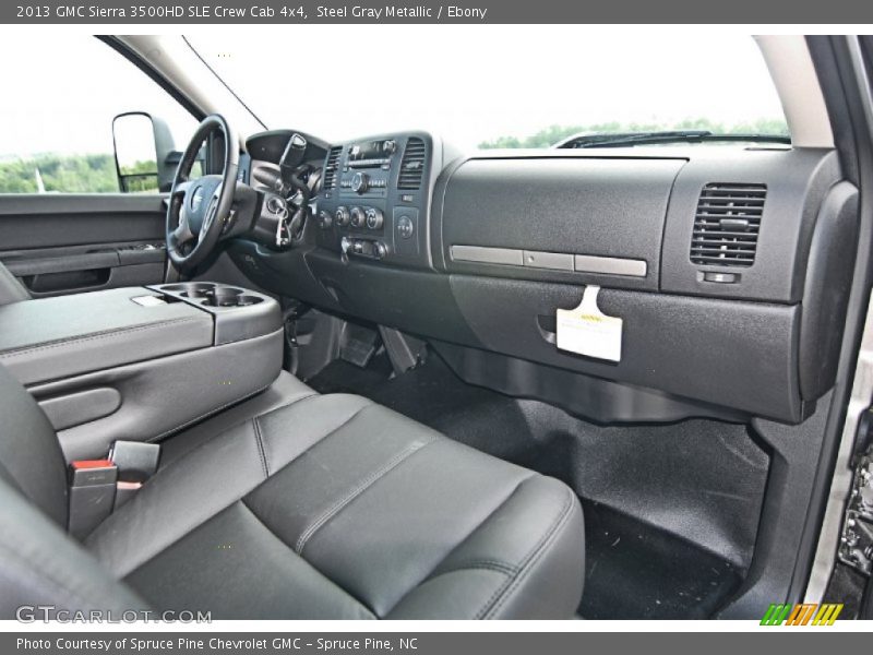 Dashboard of 2013 Sierra 3500HD SLE Crew Cab 4x4