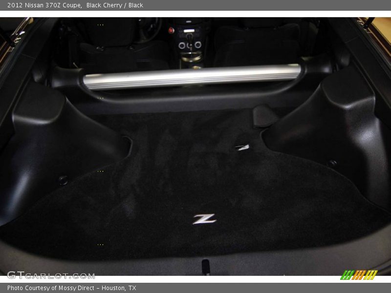 Black Cherry / Black 2012 Nissan 370Z Coupe
