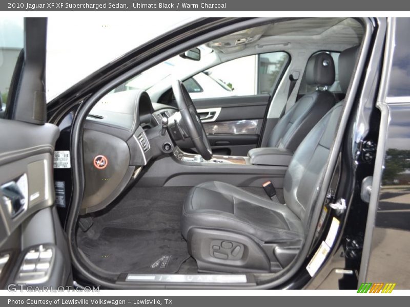  2010 XF XF Supercharged Sedan Warm Charcoal Interior