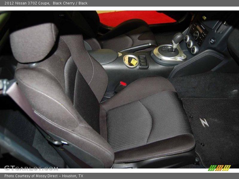 Black Cherry / Black 2012 Nissan 370Z Coupe