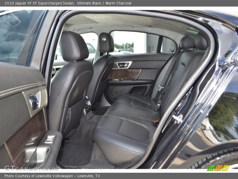 Rear Seat of 2010 XF XF Supercharged Sedan