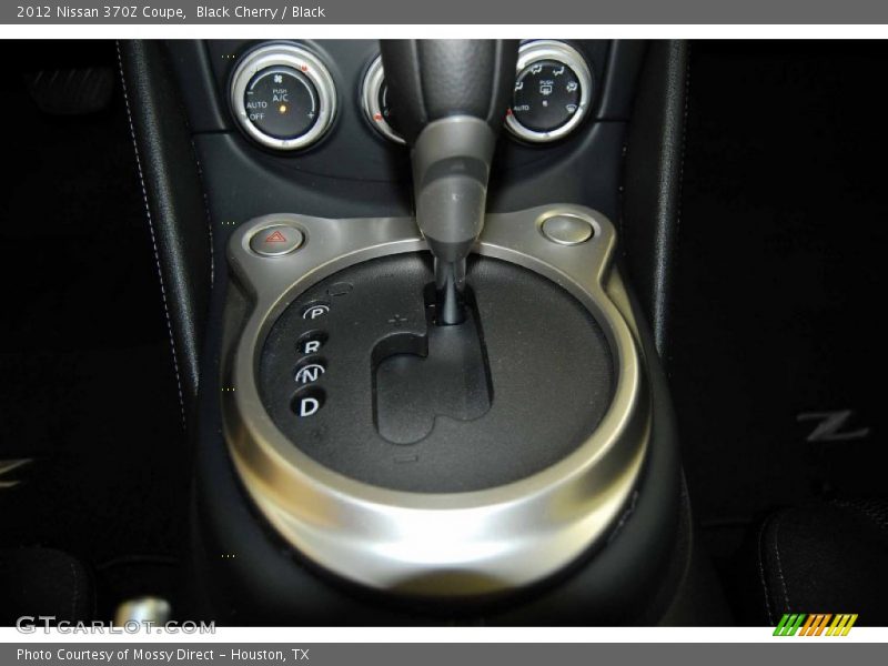 Black Cherry / Black 2012 Nissan 370Z Coupe