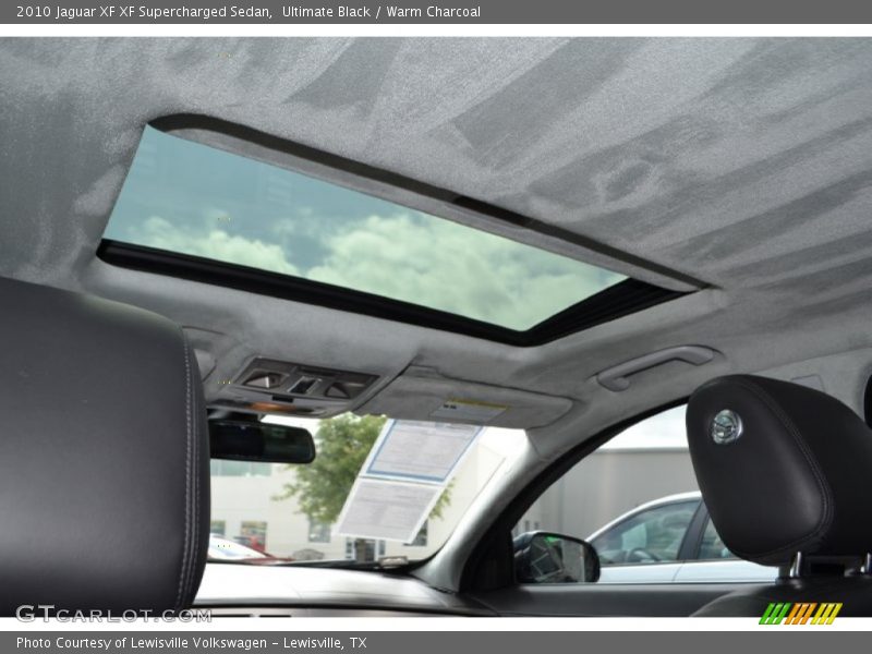 Ultimate Black / Warm Charcoal 2010 Jaguar XF XF Supercharged Sedan