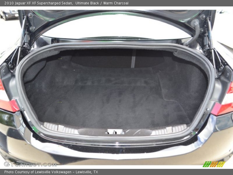  2010 XF XF Supercharged Sedan Trunk