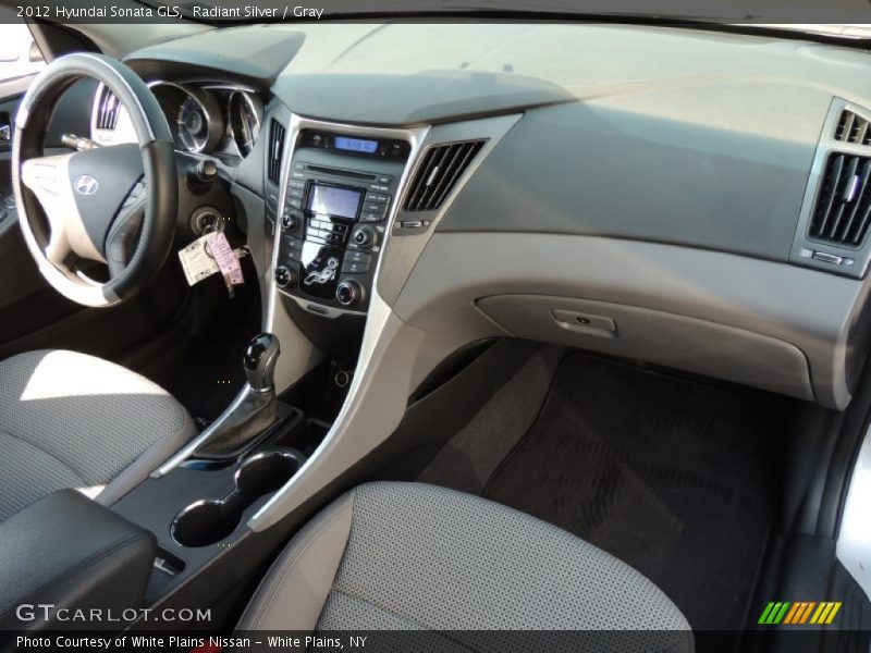 Radiant Silver / Gray 2012 Hyundai Sonata GLS