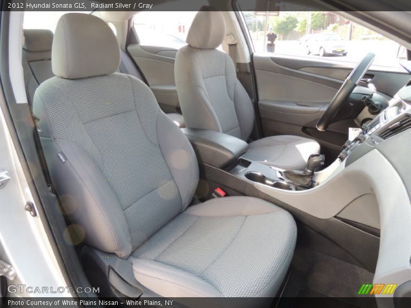 Radiant Silver / Gray 2012 Hyundai Sonata GLS