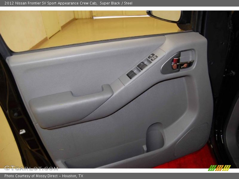 Super Black / Steel 2012 Nissan Frontier SV Sport Appearance Crew Cab