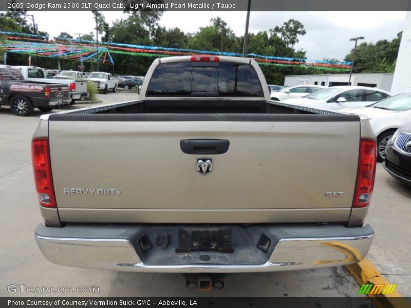 Light Almond Pearl Metallic / Taupe 2005 Dodge Ram 2500 SLT Quad Cab