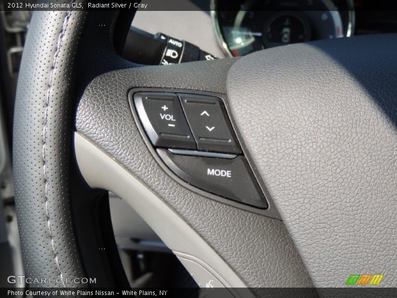 Radiant Silver / Gray 2012 Hyundai Sonata GLS
