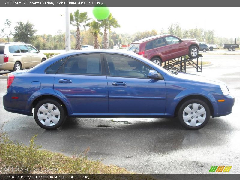 Cobalt Blue Metallic / Grey 2007 Suzuki Forenza Sedan