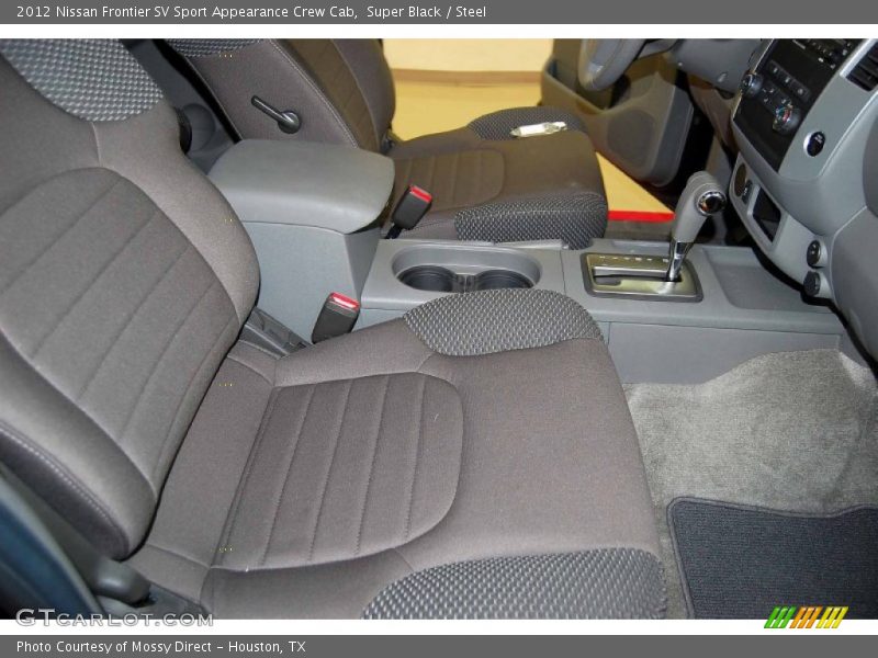 Super Black / Steel 2012 Nissan Frontier SV Sport Appearance Crew Cab