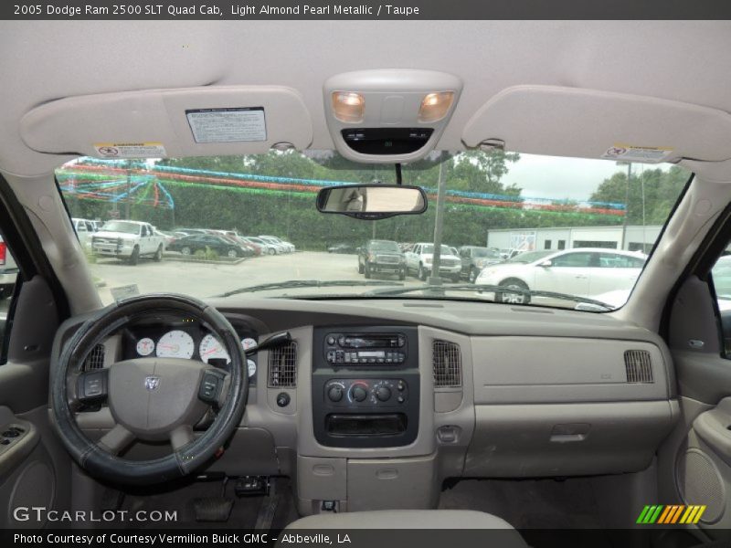 Light Almond Pearl Metallic / Taupe 2005 Dodge Ram 2500 SLT Quad Cab