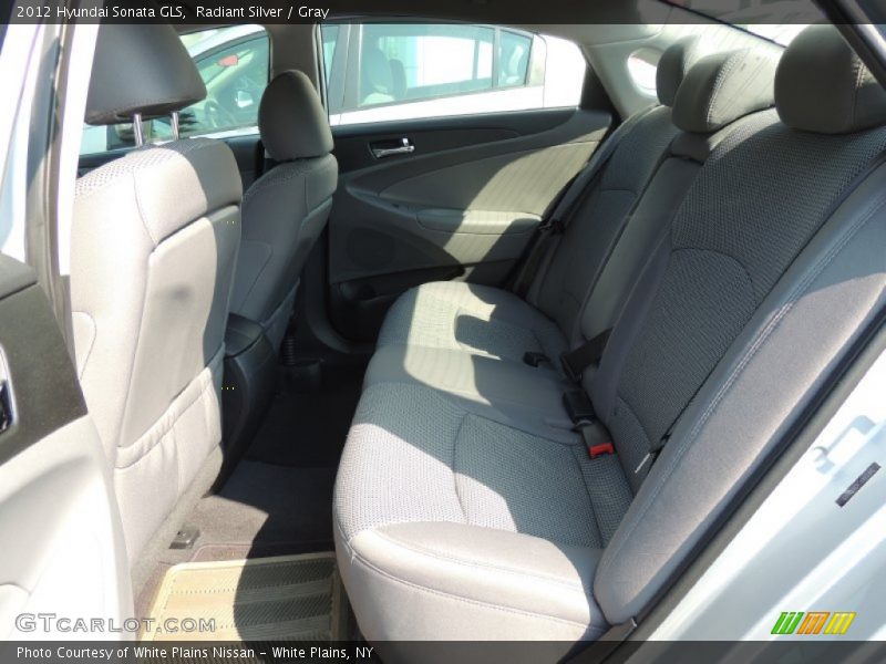 Radiant Silver / Gray 2012 Hyundai Sonata GLS