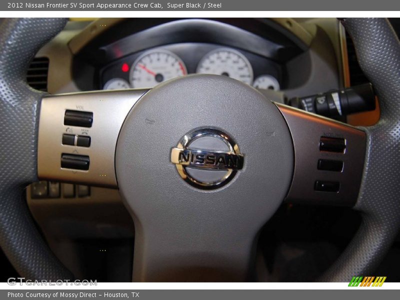 Super Black / Steel 2012 Nissan Frontier SV Sport Appearance Crew Cab