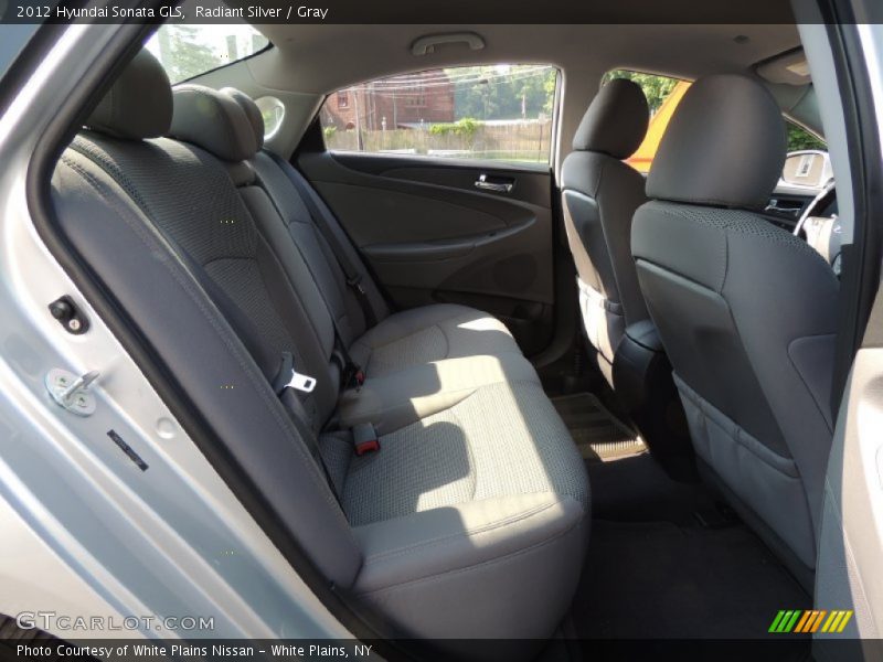 Radiant Silver / Gray 2012 Hyundai Sonata GLS