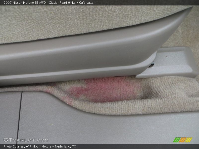 Glacier Pearl White / Cafe Latte 2007 Nissan Murano SE AWD