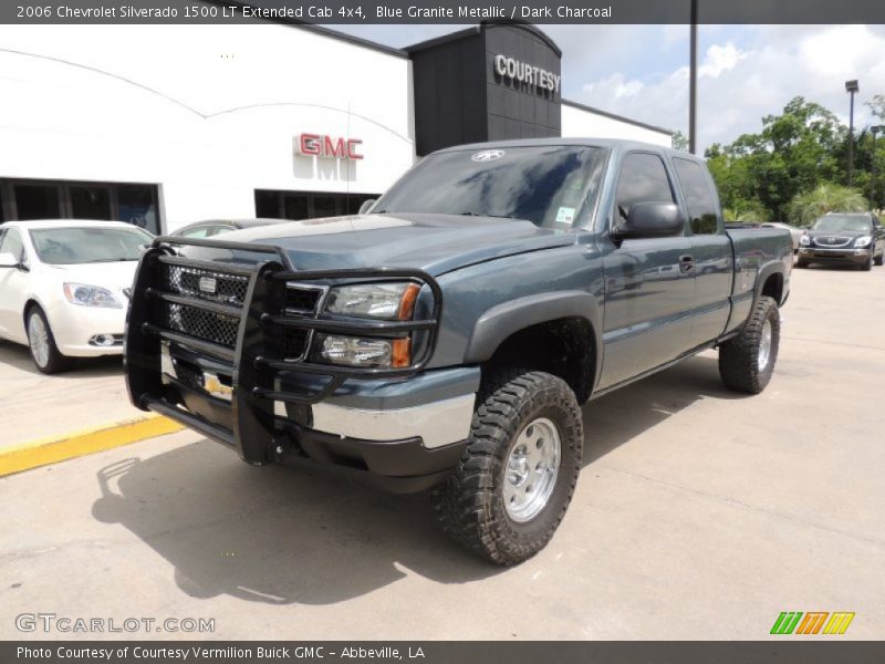 Blue Granite Metallic / Dark Charcoal 2006 Chevrolet Silverado 1500 LT Extended Cab 4x4