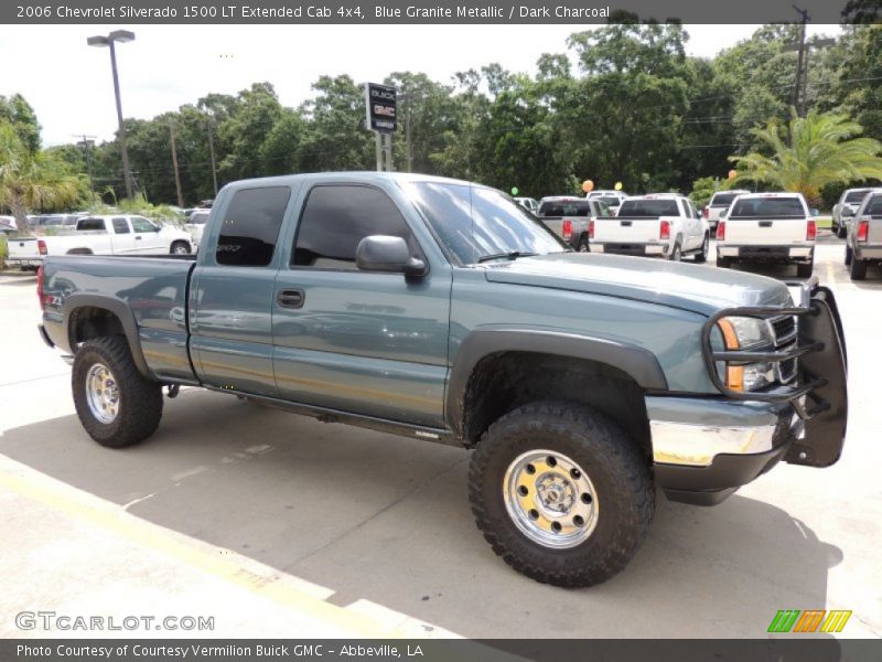 Blue Granite Metallic / Dark Charcoal 2006 Chevrolet Silverado 1500 LT Extended Cab 4x4