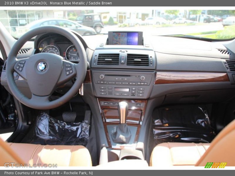 Monaco Blue Metallic / Saddle Brown 2010 BMW X3 xDrive30i