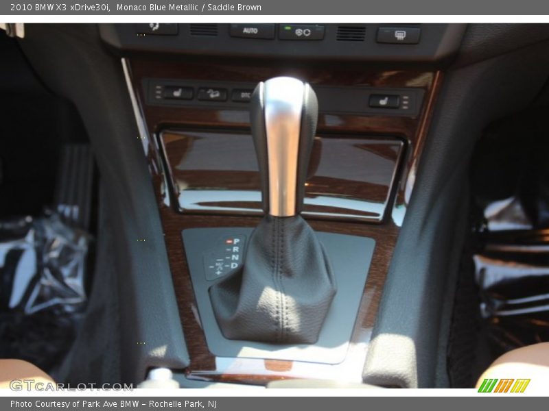 Monaco Blue Metallic / Saddle Brown 2010 BMW X3 xDrive30i