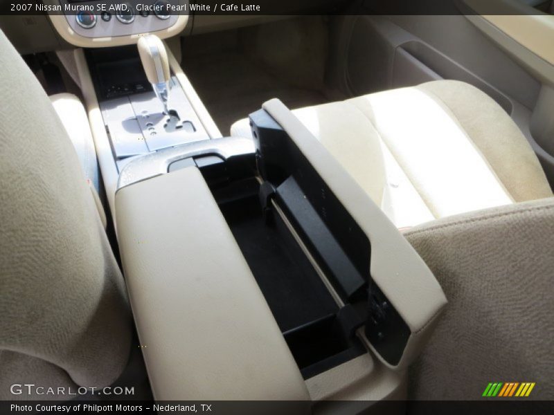 Glacier Pearl White / Cafe Latte 2007 Nissan Murano SE AWD