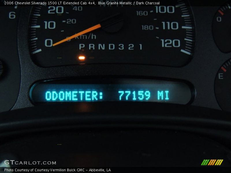 Blue Granite Metallic / Dark Charcoal 2006 Chevrolet Silverado 1500 LT Extended Cab 4x4