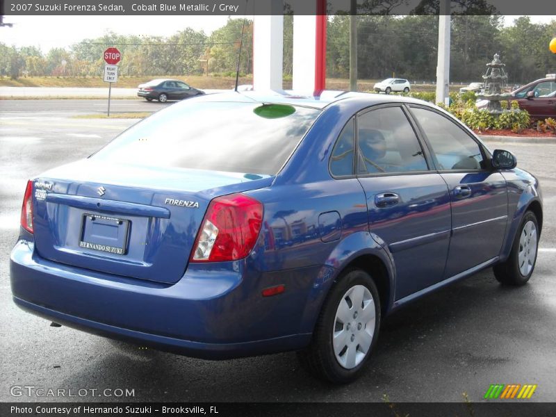 Cobalt Blue Metallic / Grey 2007 Suzuki Forenza Sedan