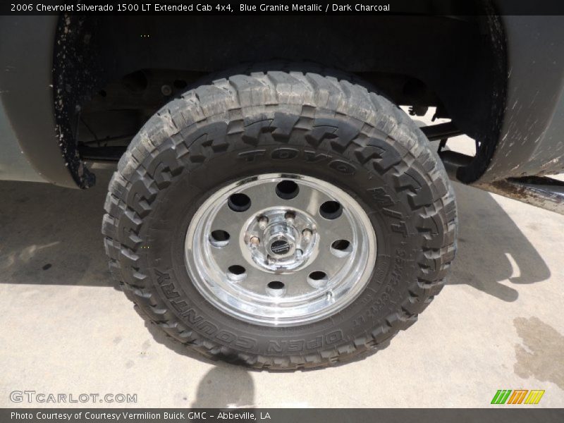 Blue Granite Metallic / Dark Charcoal 2006 Chevrolet Silverado 1500 LT Extended Cab 4x4