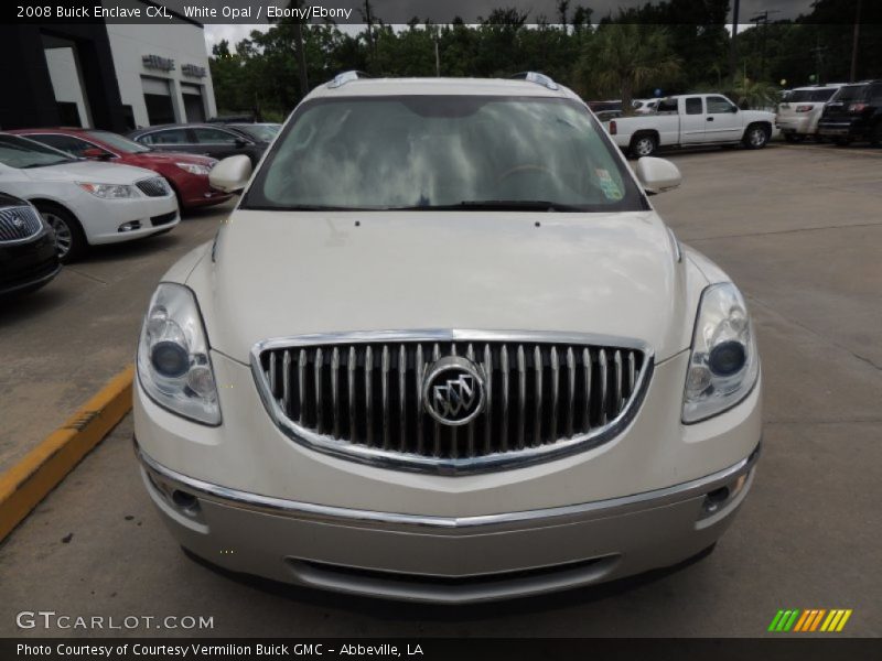 White Opal / Ebony/Ebony 2008 Buick Enclave CXL