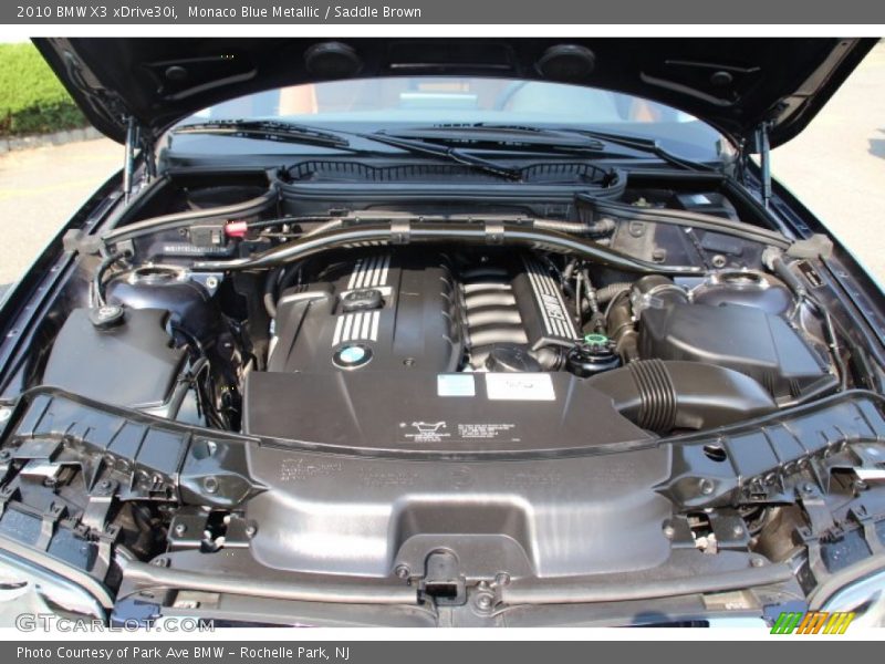 Monaco Blue Metallic / Saddle Brown 2010 BMW X3 xDrive30i