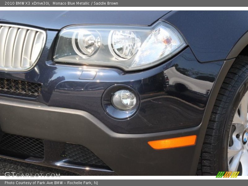 Monaco Blue Metallic / Saddle Brown 2010 BMW X3 xDrive30i