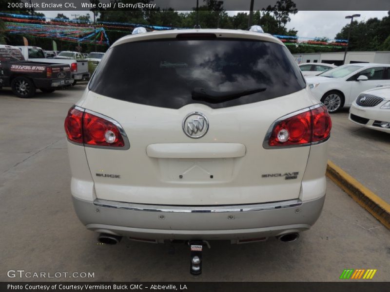 White Opal / Ebony/Ebony 2008 Buick Enclave CXL