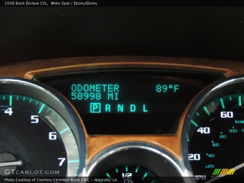 White Opal / Ebony/Ebony 2008 Buick Enclave CXL