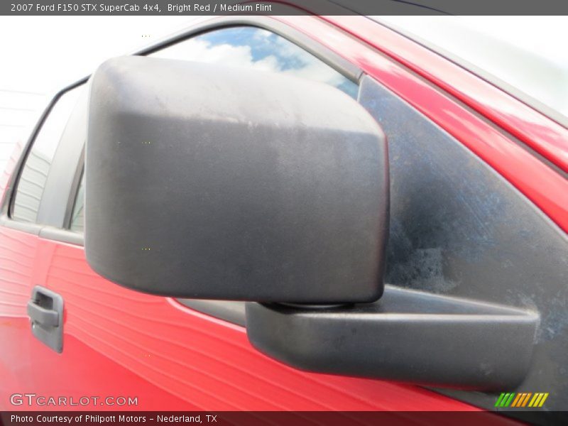 Bright Red / Medium Flint 2007 Ford F150 STX SuperCab 4x4