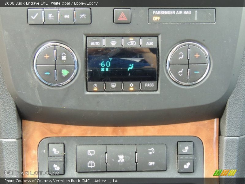 White Opal / Ebony/Ebony 2008 Buick Enclave CXL