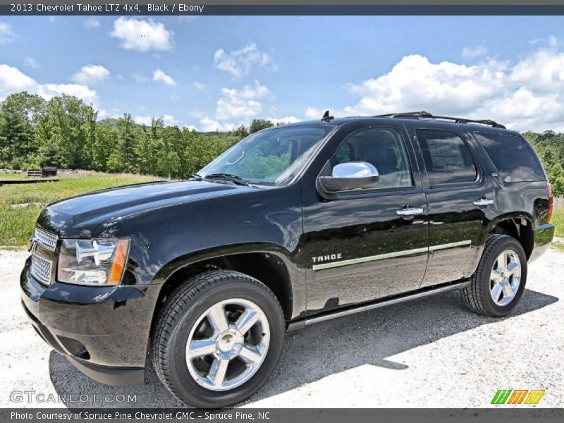 Black / Ebony 2013 Chevrolet Tahoe LTZ 4x4