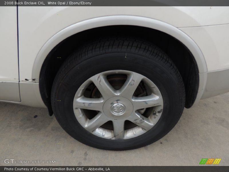 White Opal / Ebony/Ebony 2008 Buick Enclave CXL