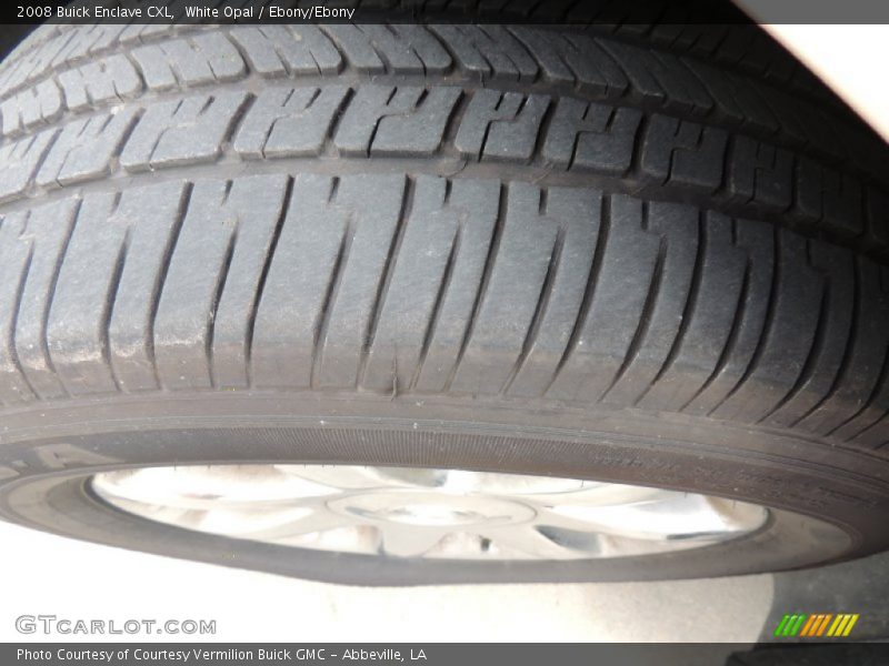 White Opal / Ebony/Ebony 2008 Buick Enclave CXL
