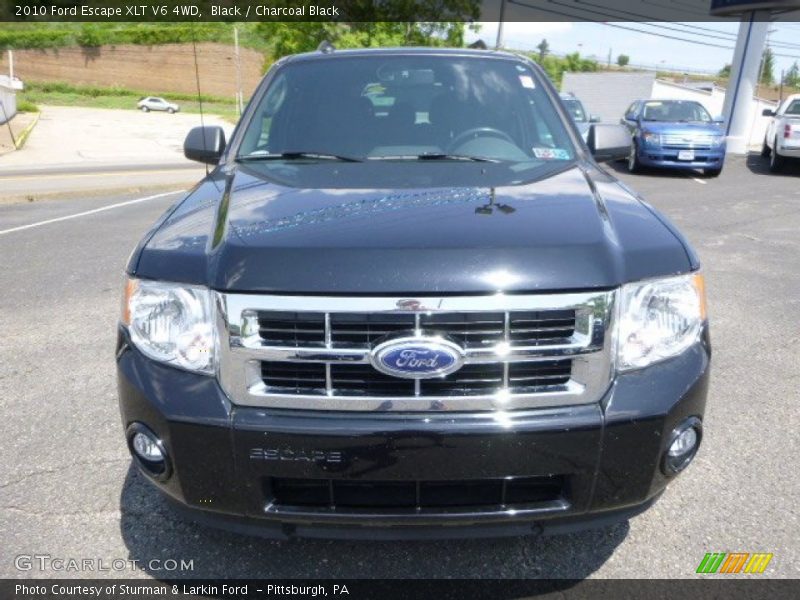 Black / Charcoal Black 2010 Ford Escape XLT V6 4WD