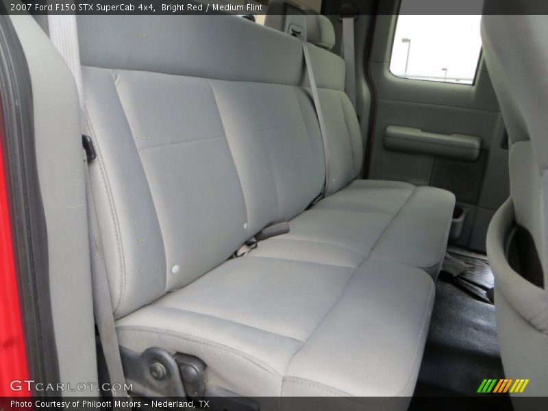 Bright Red / Medium Flint 2007 Ford F150 STX SuperCab 4x4