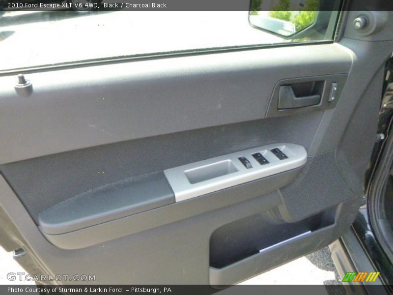 Black / Charcoal Black 2010 Ford Escape XLT V6 4WD