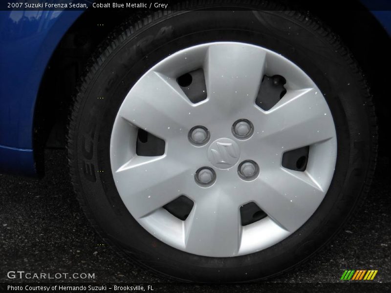 Cobalt Blue Metallic / Grey 2007 Suzuki Forenza Sedan