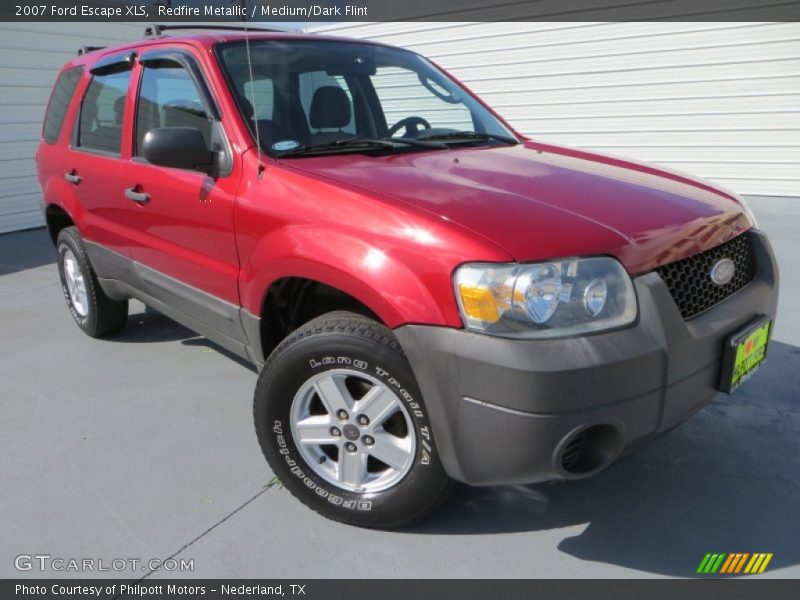 Redfire Metallic / Medium/Dark Flint 2007 Ford Escape XLS