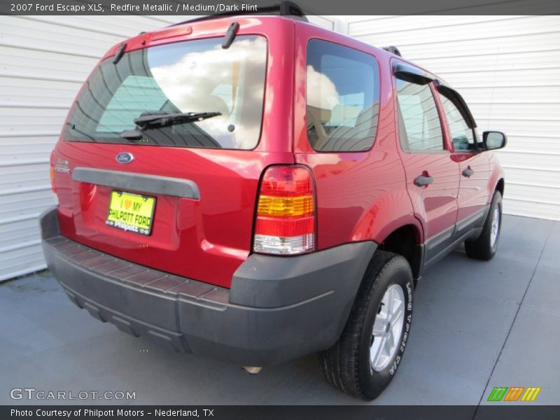 Redfire Metallic / Medium/Dark Flint 2007 Ford Escape XLS