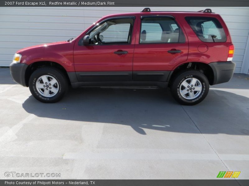 Redfire Metallic / Medium/Dark Flint 2007 Ford Escape XLS