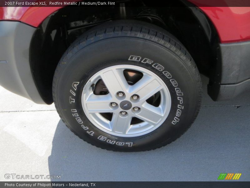 Redfire Metallic / Medium/Dark Flint 2007 Ford Escape XLS