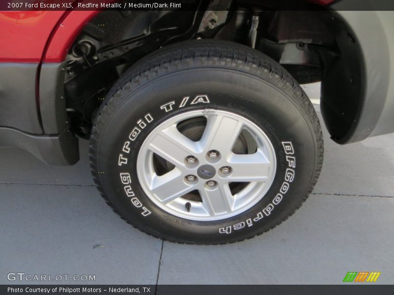 Redfire Metallic / Medium/Dark Flint 2007 Ford Escape XLS