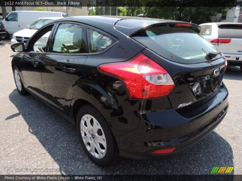 Black / Stone 2012 Ford Focus SE 5-Door
