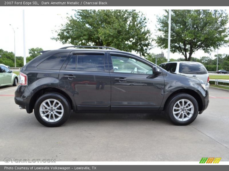 Dark Amethyst Metallic / Charcoal Black 2007 Ford Edge SEL